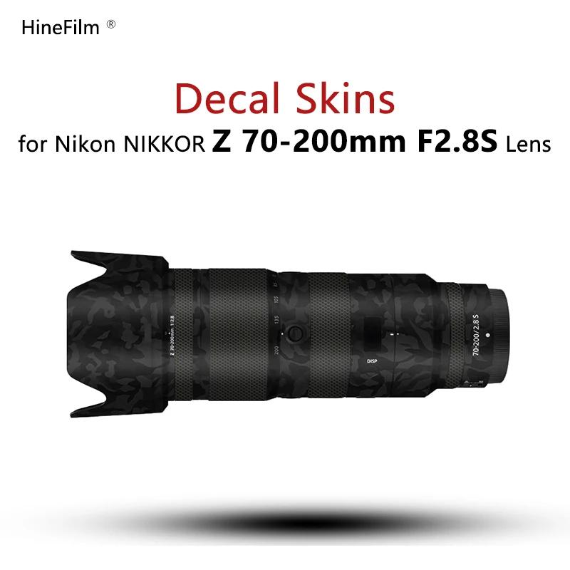 Intérieur kor-Couvercle d'objectif Z 70-200 F2.8S pour Nikon Z 70-200mm f/2.8 VR S, film autocollant