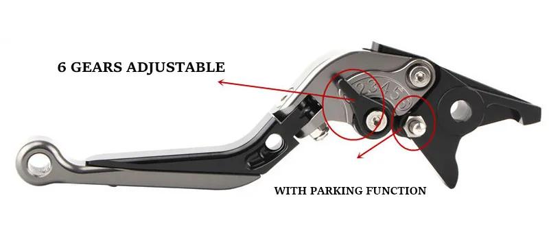 Leviers d'embrayage de frein pliants et extensibles pour moto, accessoires pour SV1000 SV 1000 S SV 