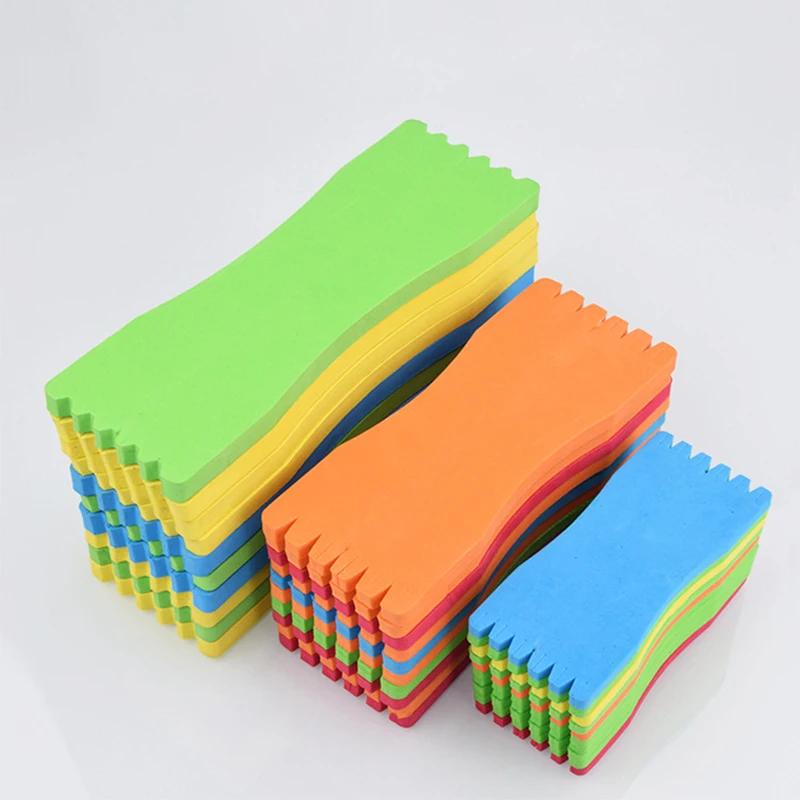 Bobines de mousse de pêche, 10 pièces, planche d'enroulement de ligne, support de plate-forme, acces