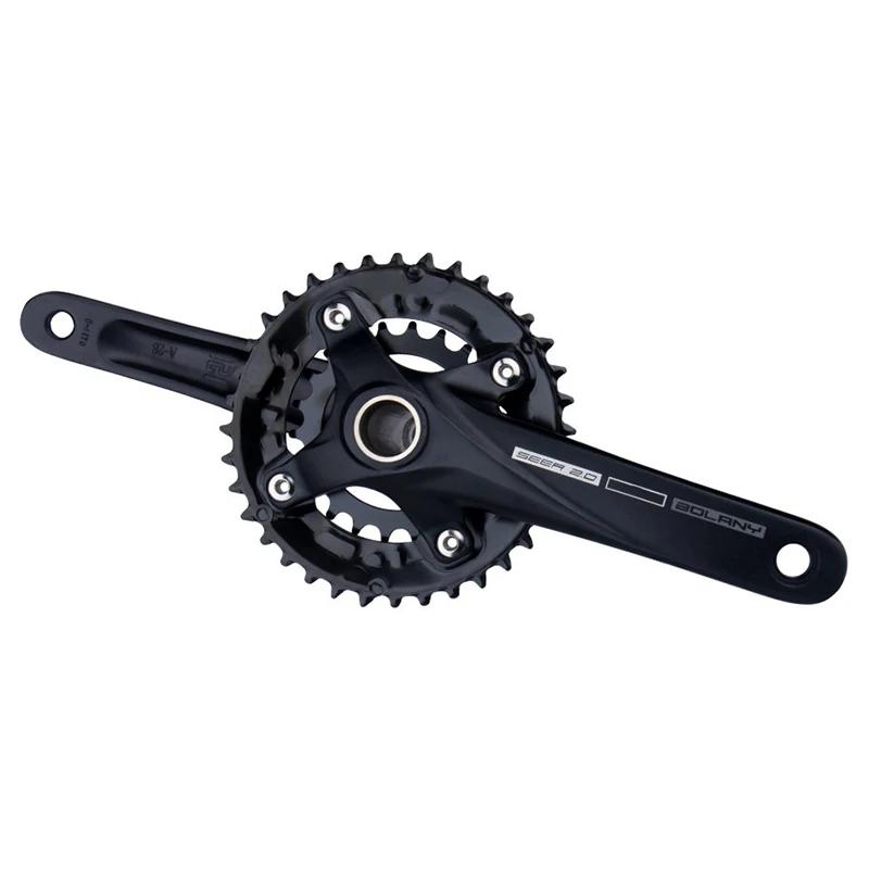 Bolany-Pédalier de vélo à manivelle creuse, plateau intégré, plateau VTT, commencerBCD, 36T, 22-36T,