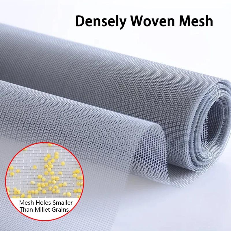 Grand écran en maille 200x800 cm – Protection contre les moustiques et les insectes, Ventilation res