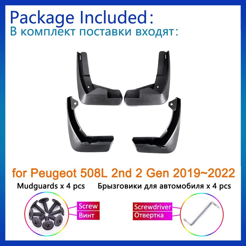 Garde-boue pour roues avant et arrière, garde-boue, garde-boue, accessoires de style de voiture, KIT