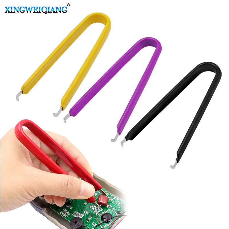 Extracteur IC de Type U, pincettes, outil de réparation de téléphone portable, puce de composants él