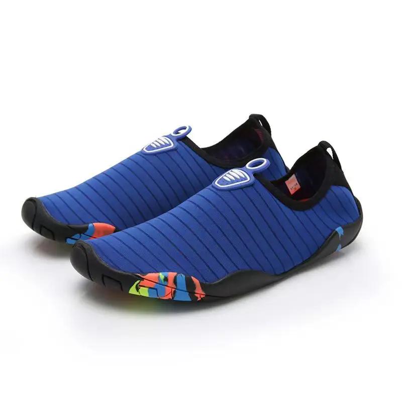 Chaussures de gymnastique d'intérieur unisexes, chaussures de plage à interférence de vitesse en ple