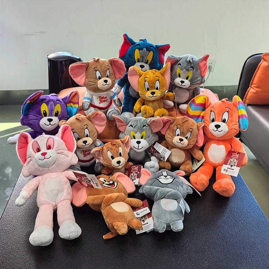 Anime Tom et Jerry peluche jouet dessin animé film figurines chat souris mignon peluches peluche pou