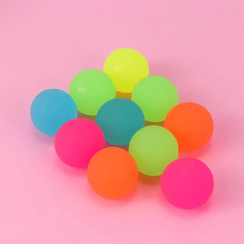 15 pièces/lot balles de jouet à rebond élevé enfants cadeau fête faveur décoration enfants balle reb
