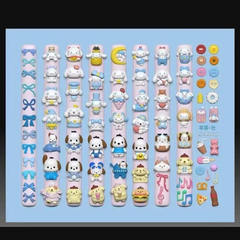 Moule 3D en Silicone pour Nail Art, dessin animé mignon Pochacco Hello Kitty, fabrication de modèles