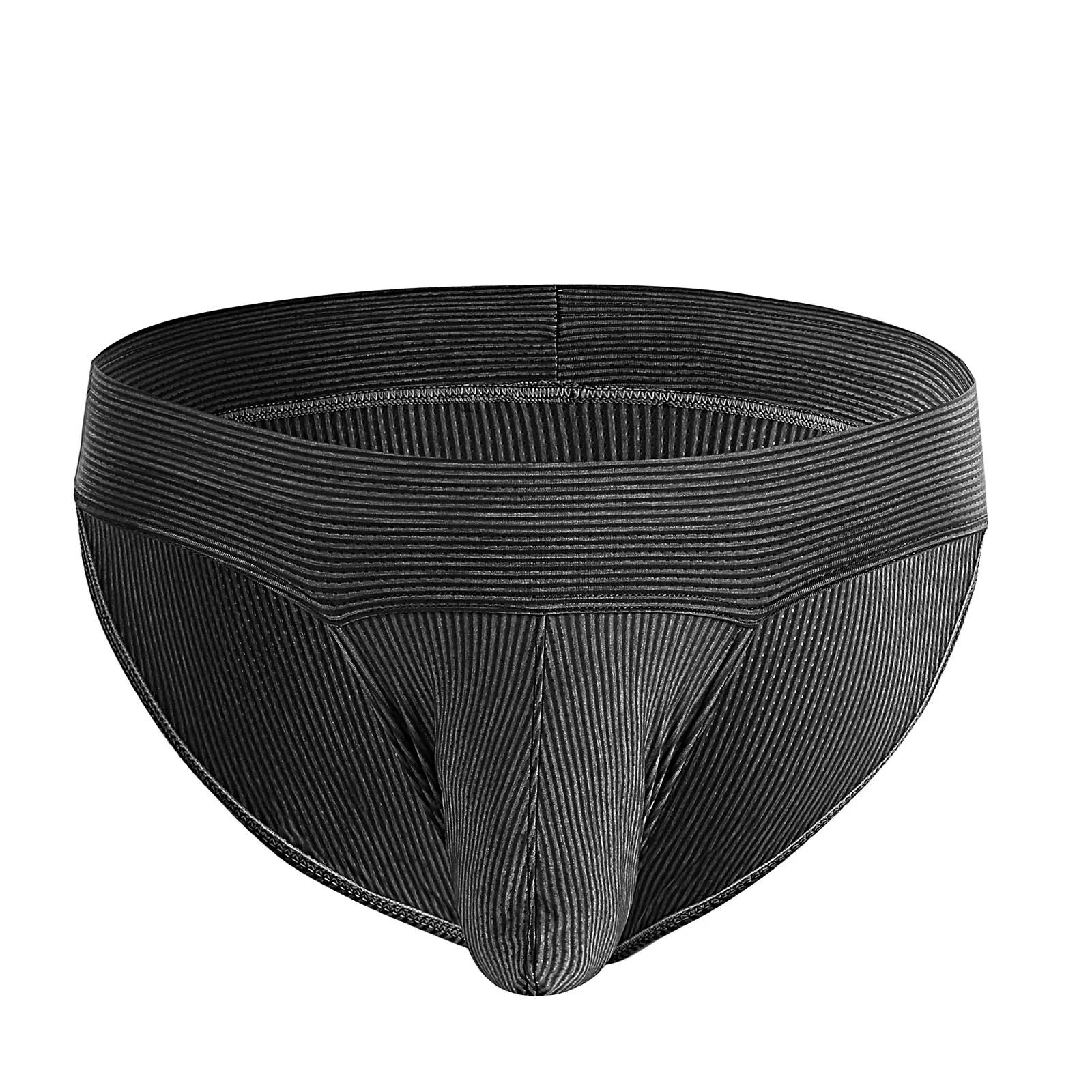 Slip de gymnastique pour hommes, sous-vêtements à grande poche, exercice de Sport, athlétique, Fitne