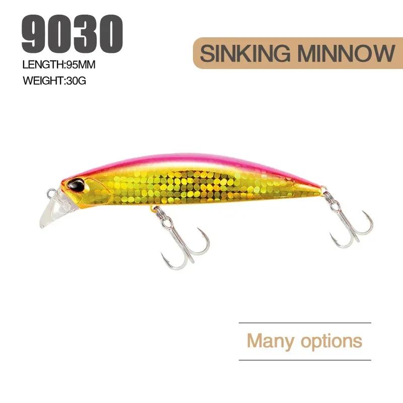 Leurre méné Spearheadd Ryuki 95S Wobbler pour la traîne 9.5 cm 15g appât de pêche au bar Wobbler lon