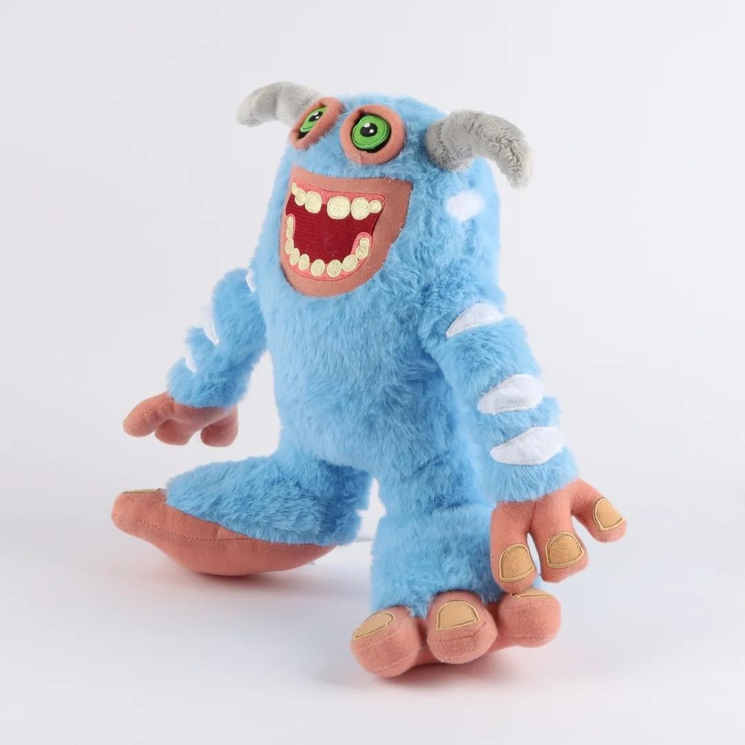 31 cm monstres bleus ou blancs mammiott jouets en peluche film animaux en peluche doux peluche Bigfo