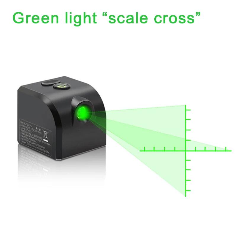 Mini dispositif d'aide au golf d'intérieur horizontal au laser avec faisceau laser vert/rouge ultra 