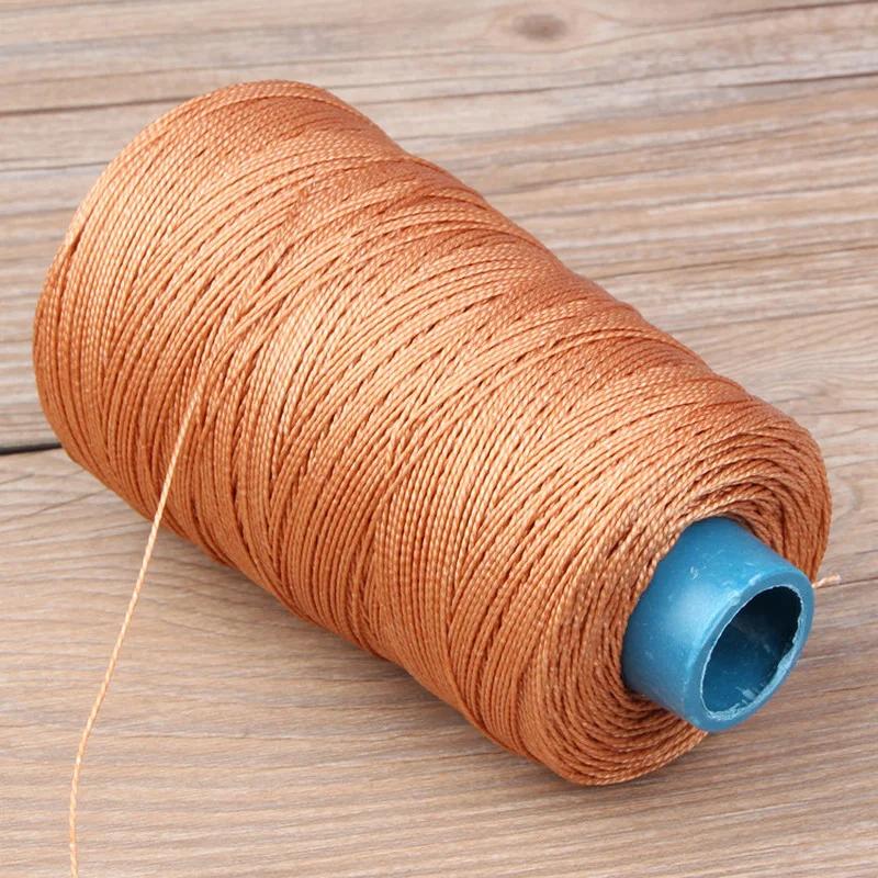 Fil à coudre en nylon pour la couture du cuir, réparation de chaussures, ciré, couture à la main, ou