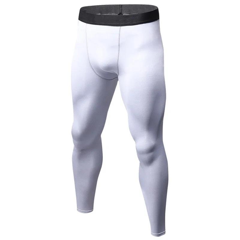 Pantalons d'entraînement serrés PRO pour hommes - Leggings sport séchage rapide fitness course basket-ball
