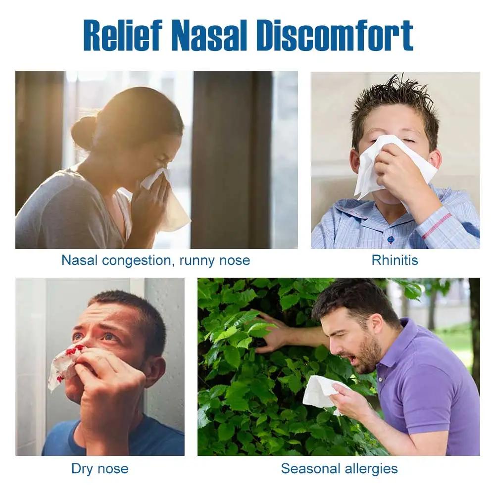 Irrigateur nasal pour adultes et enfants, nettoyeur de lavage nasal, bouteille de cheville, protecte