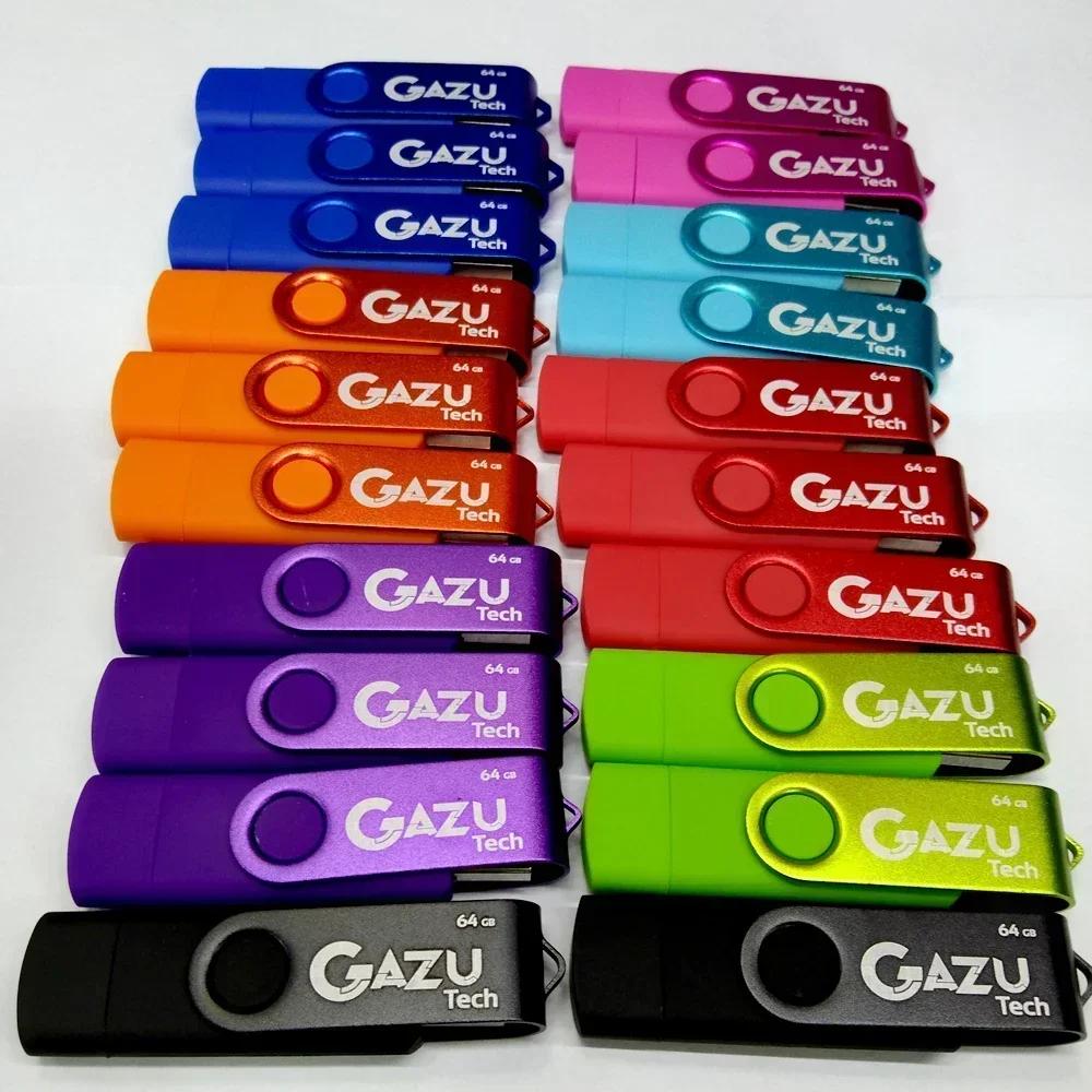 Clé USB avec Logo personnalisé offert, 100 pièces/lot, support à mémoire de 1GB 2GB 4GB 8GB 16GB 32G