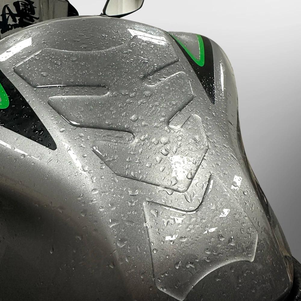 Couvercle de Protection universel transparent en résine 3D pour réservoir de gaz de moto