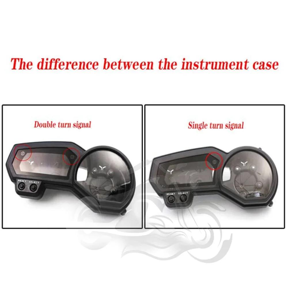 Convient pour YAMAHA FZ1 FZ1S FZ1N FZ6 FZ6N XJ6 FZ8N FZ8 compteur de vitesse jauge d'instrument couv