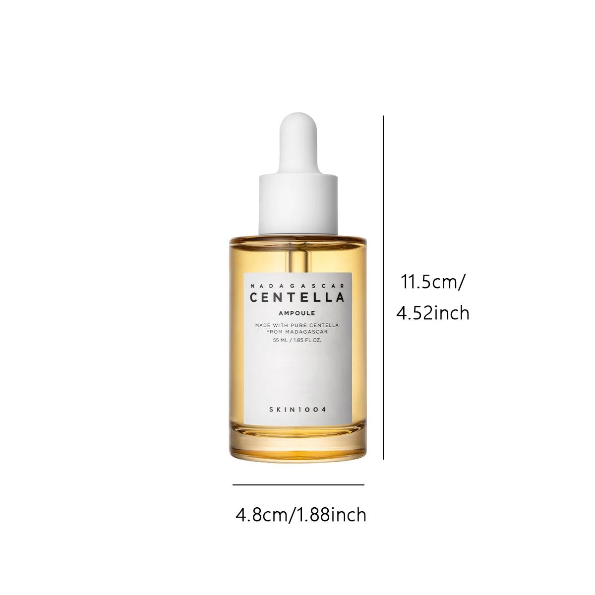 SKIN1004 Ampoule à la Centella de Madagascar 55ml, apaisante et rafraîchissante Lissage des tons r
