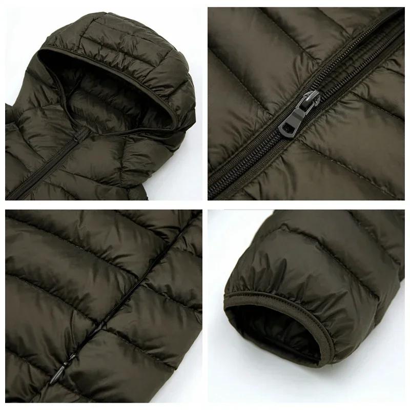 Doudoune homme 2024 nouveau 90% duvet de canard blanc Super léger doudoune homme léger manteau therm