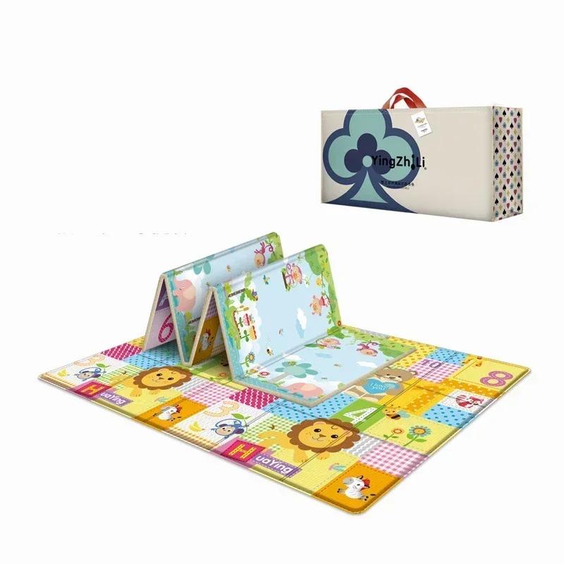 Polymères de jeu pour bébés, 180x200cm, double face, jouets pour enfants, tapis de jeu, activité, gy