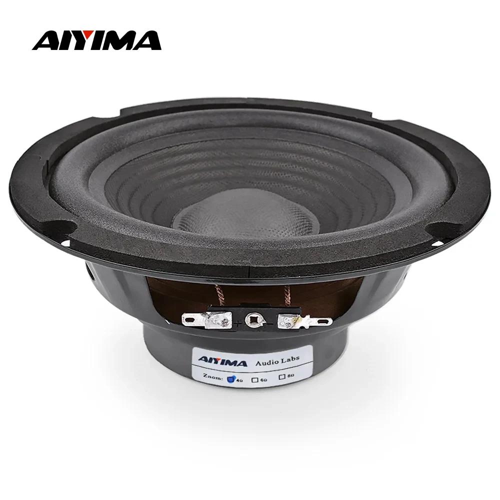 AIYIMA 1 pièce Haut-parleur audio médium-grave 150W 6,5 pouces 4 8 Ohm, amplificateur de son, woofer