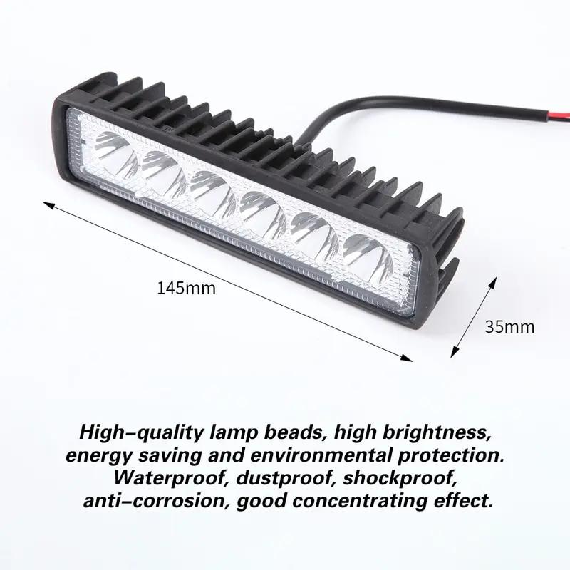 Phare de travail universel pour voiture, budgétaire haute luminosité, automobile tout-terrain, condu