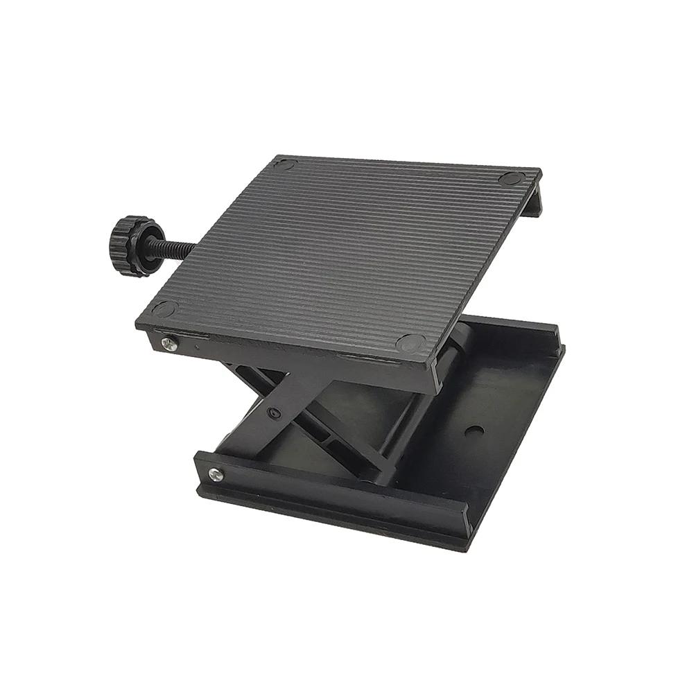 Support de levage pour machines à graver sur bois, Table élévatrice à niveau à bulle, supports manue