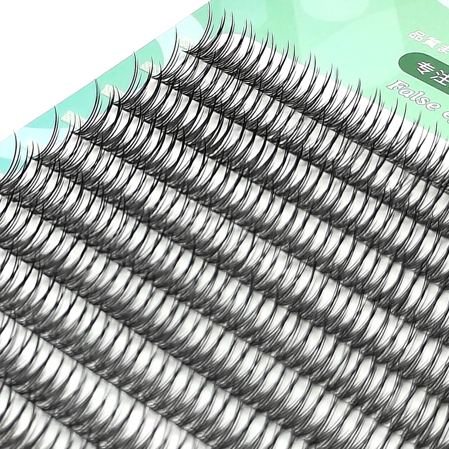 ADIYA queue d'hirondelle fée cils naturel grappe mince croix segmenté Extensions de cils doux sirène