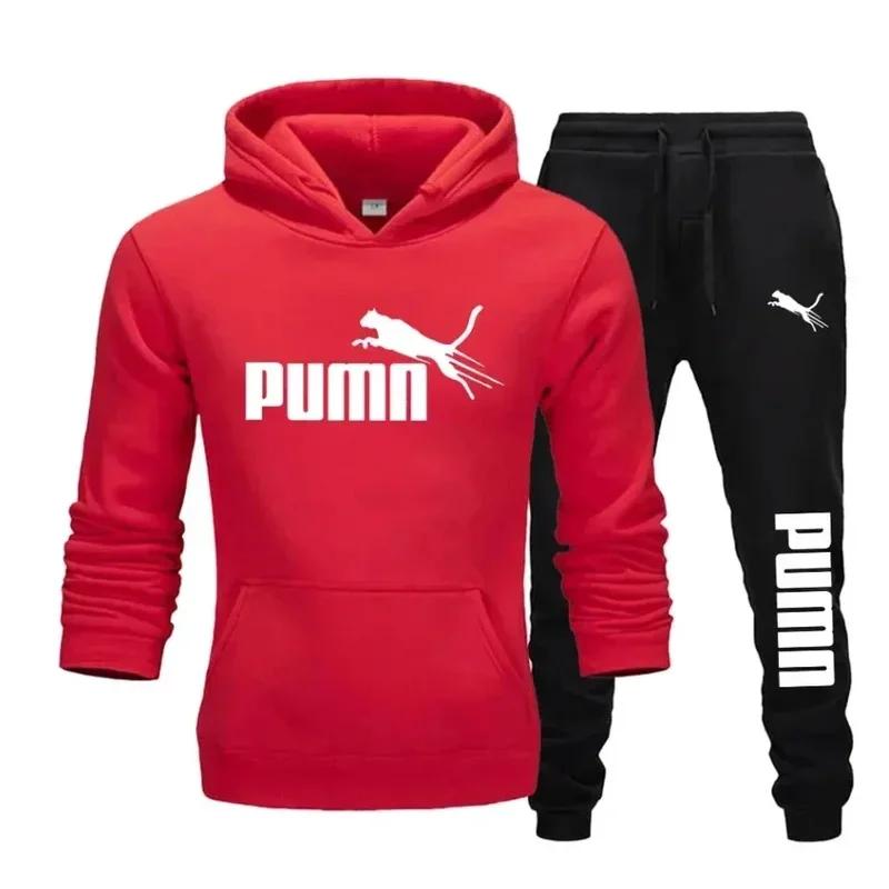 Nouveaux ensembles de vêtements de sport décontractés pour hommes, sweat-shirts à capuche et pantalo