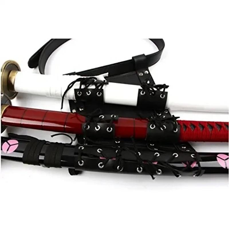 Sac d'épée, étui de transport d'épée, sangle de ceinture pour Roronoa Zoro Cosplay Ninja Hero Cospla