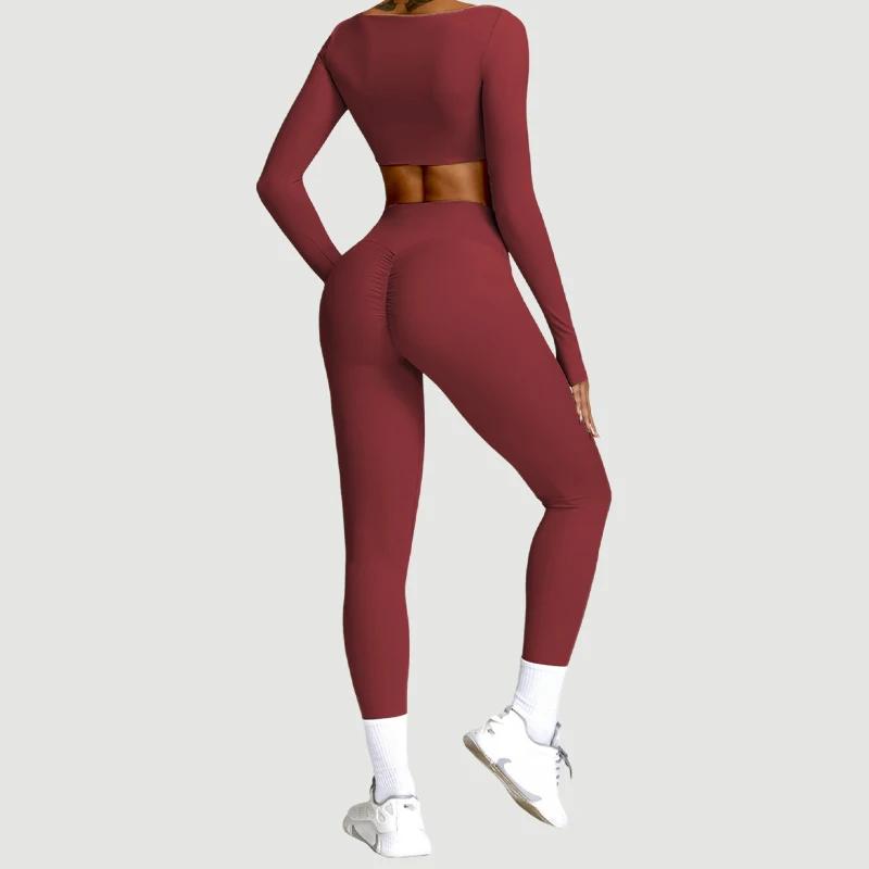 Ensemble de sport 2 pièces pour femme, séchage rapide, pour la gym, la course et l'entraînement, ave