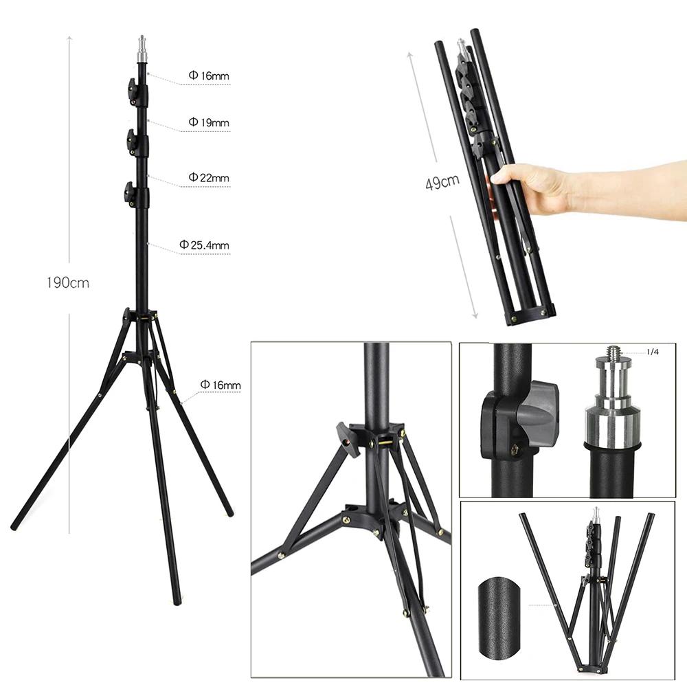 Yongnuo YN216 II 24W 2700-8000K Bicolore LED Video Fill Light YN-216 d'éclairage pour révéler l'appa