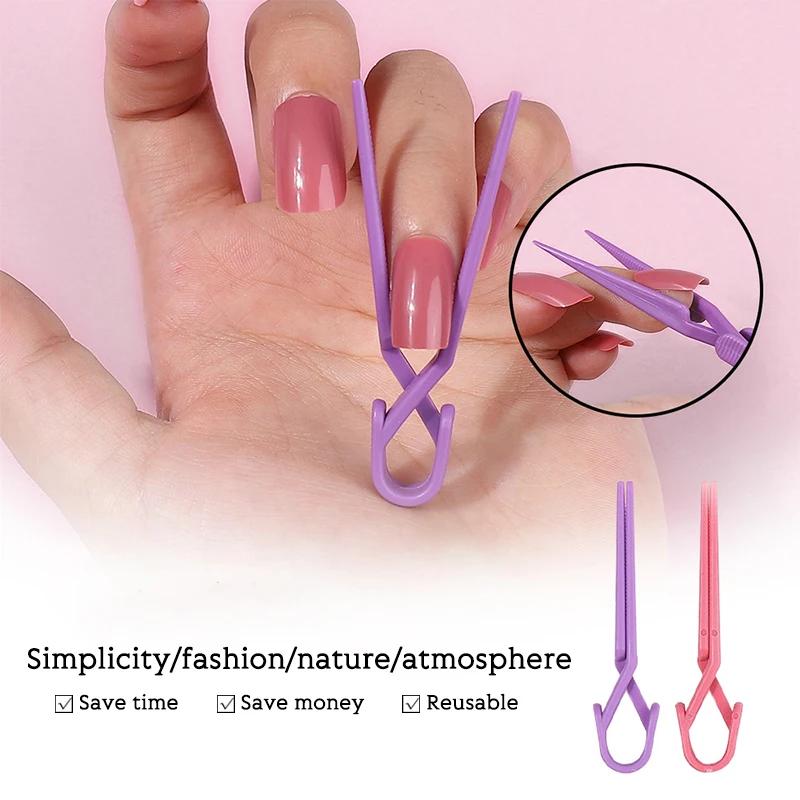 Ensemble de pinces à ongles pour vernis à l'huile, anti-déversement, couleurs mélangées, Clips de Pr