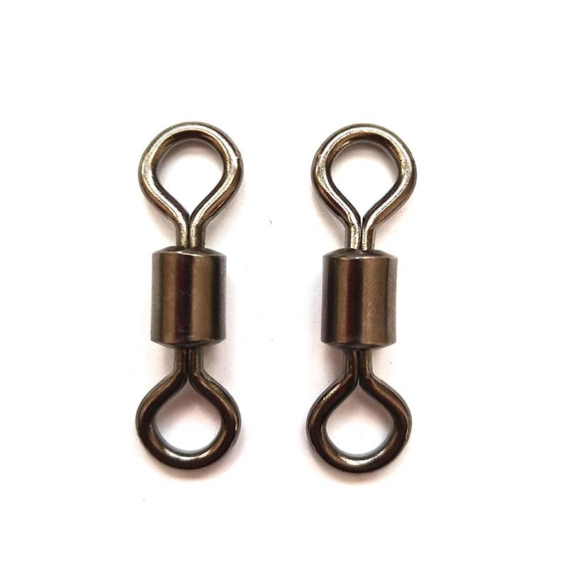Connecteur de pêche en vrac, roulement de baril, lien de leurre pivotant, accessoires de pêche en cu