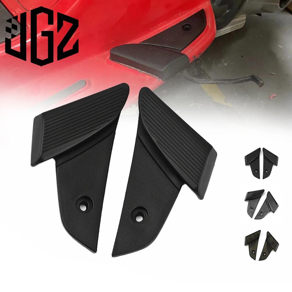 Moto ABS siège arrière passager pied pédale moto repose-pieds pédales couverture Pad pour VESPA S LX