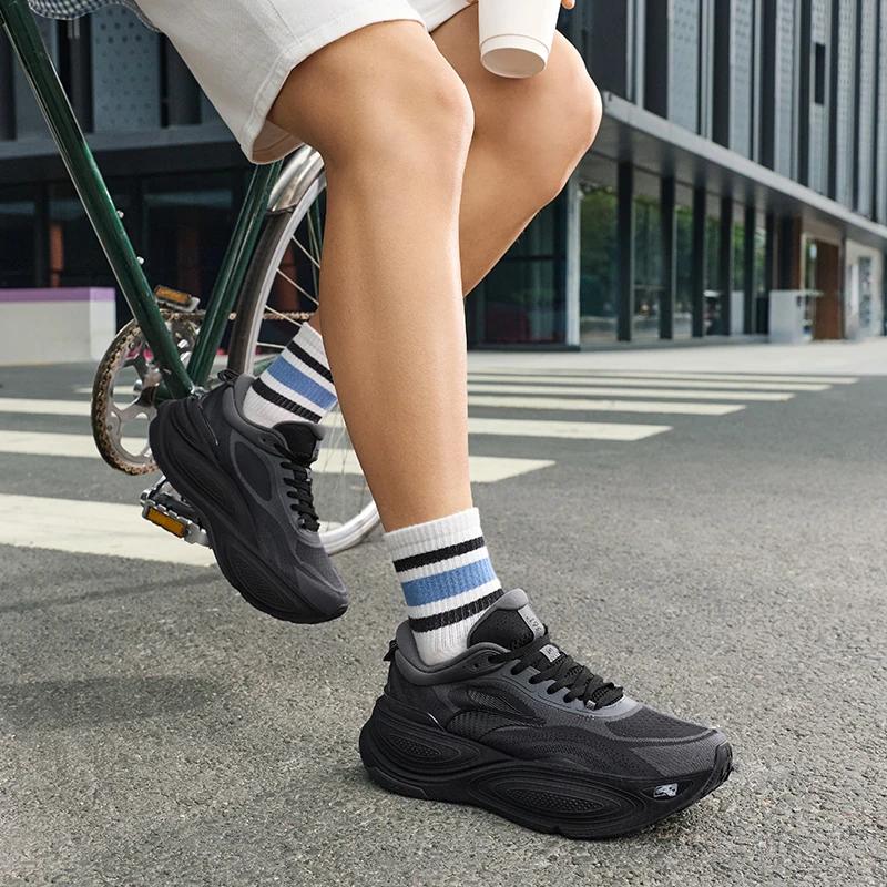 361 Degrees PopBlaze 6 chaussures de course pour hommes, légères, résistantes à l'usure, confortable