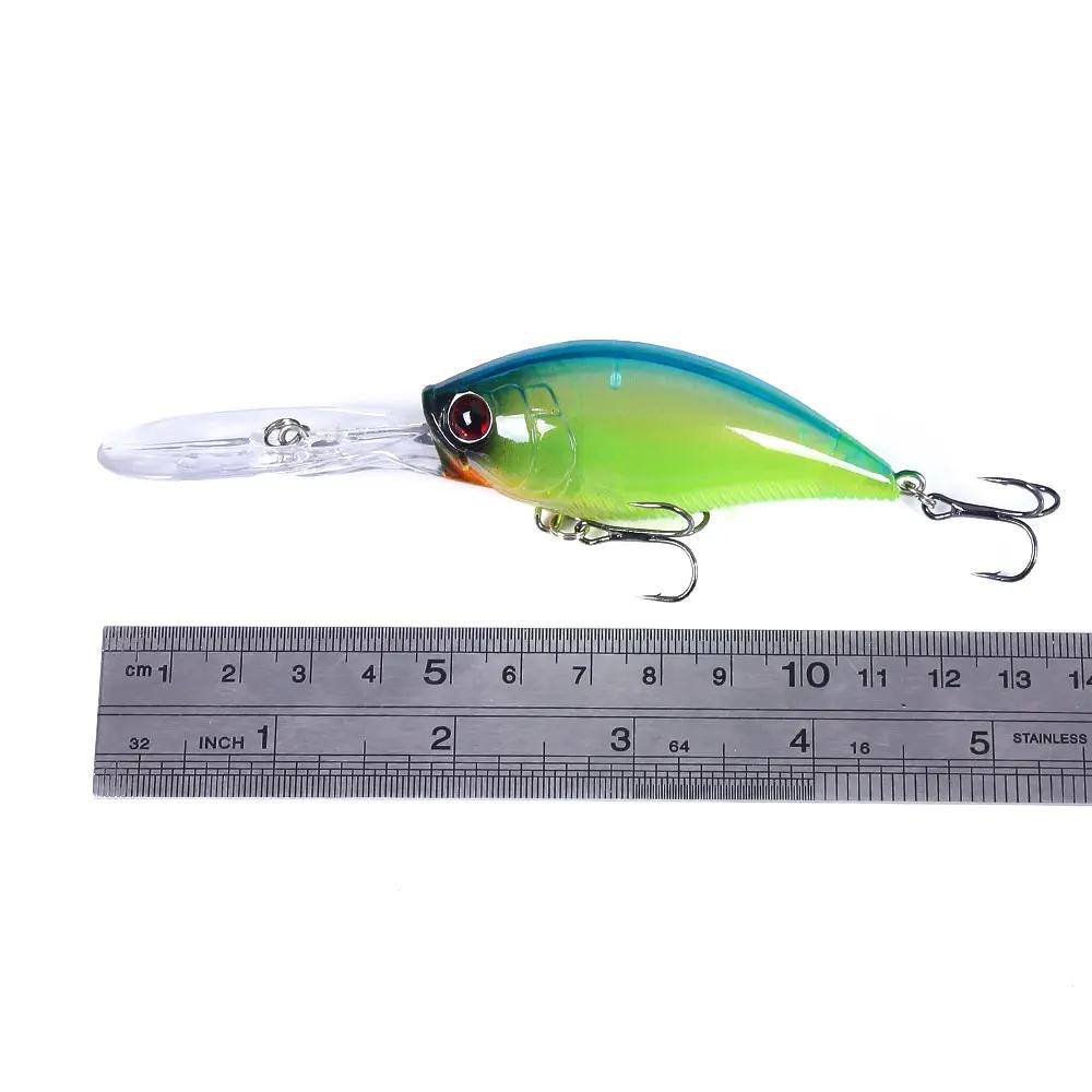 Hengjia 12.5 cm 20.5g manivelle leurre leurre de pêche brochet carpe pêche artificielle dur appât Wo