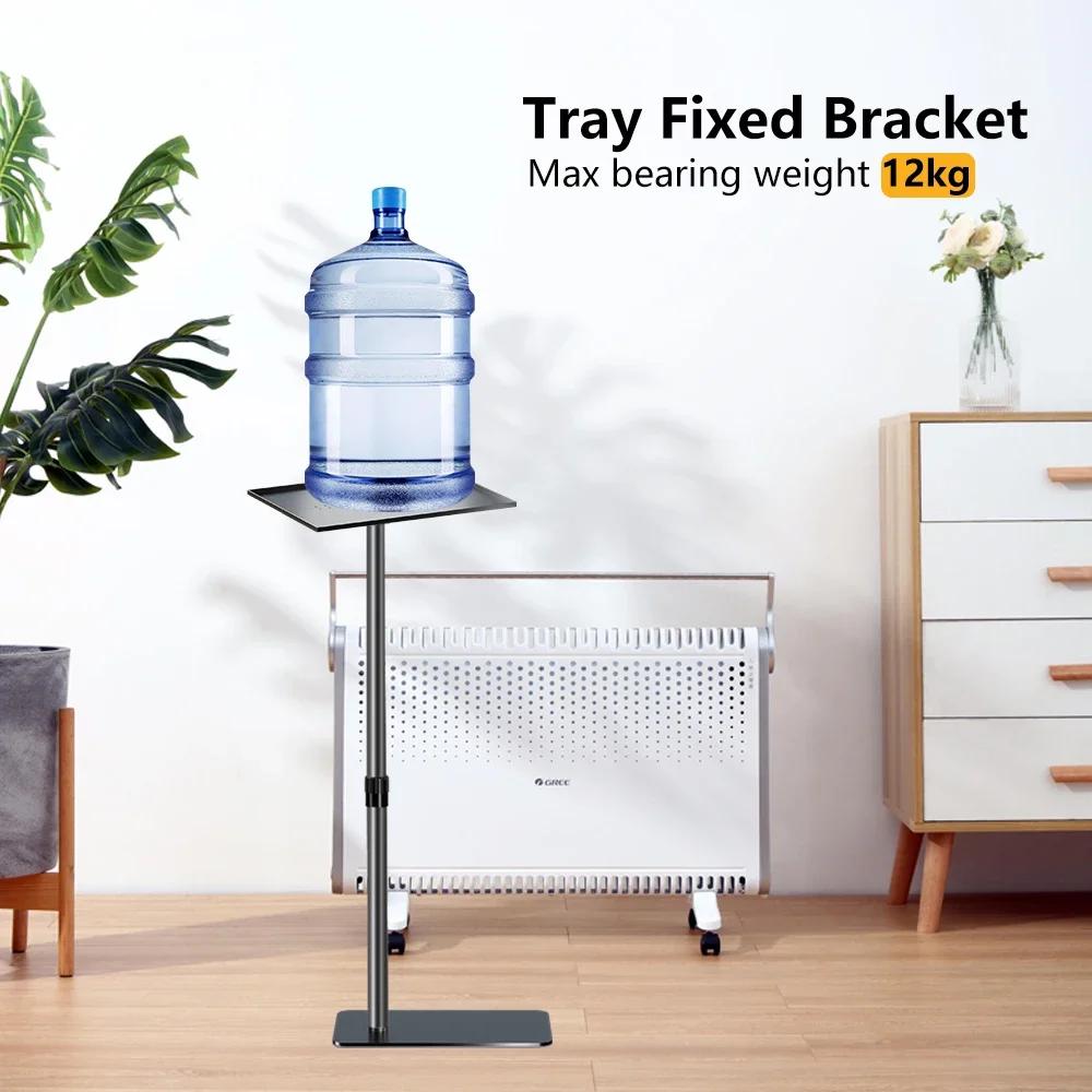 Trépied de projecteur 145 cm, support pour ordinateur portable, hauteur réglable de 23 à 63 pouces, 