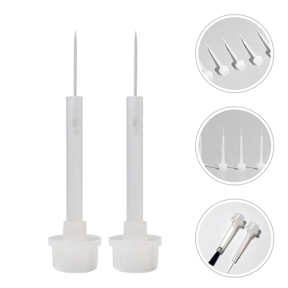 Brosse de remplacement pour vernis à ongles, 20 pièces, détails de dessin, brosse pour Gel liquide, 