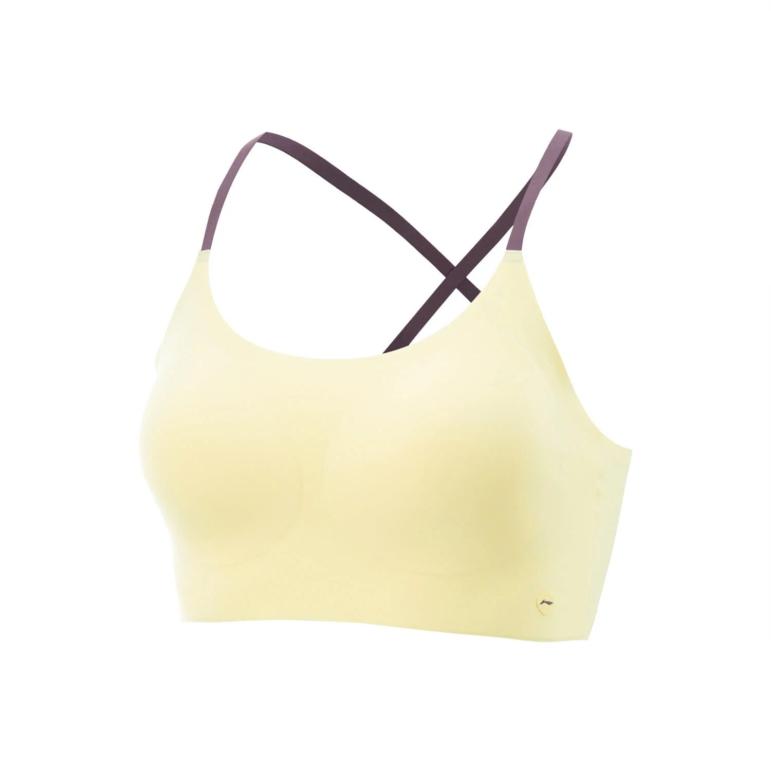 Li-ning femmes Fitness sport soutien-gorge léger Stable soutien 54% Polyester 46% élasthanne ajustem