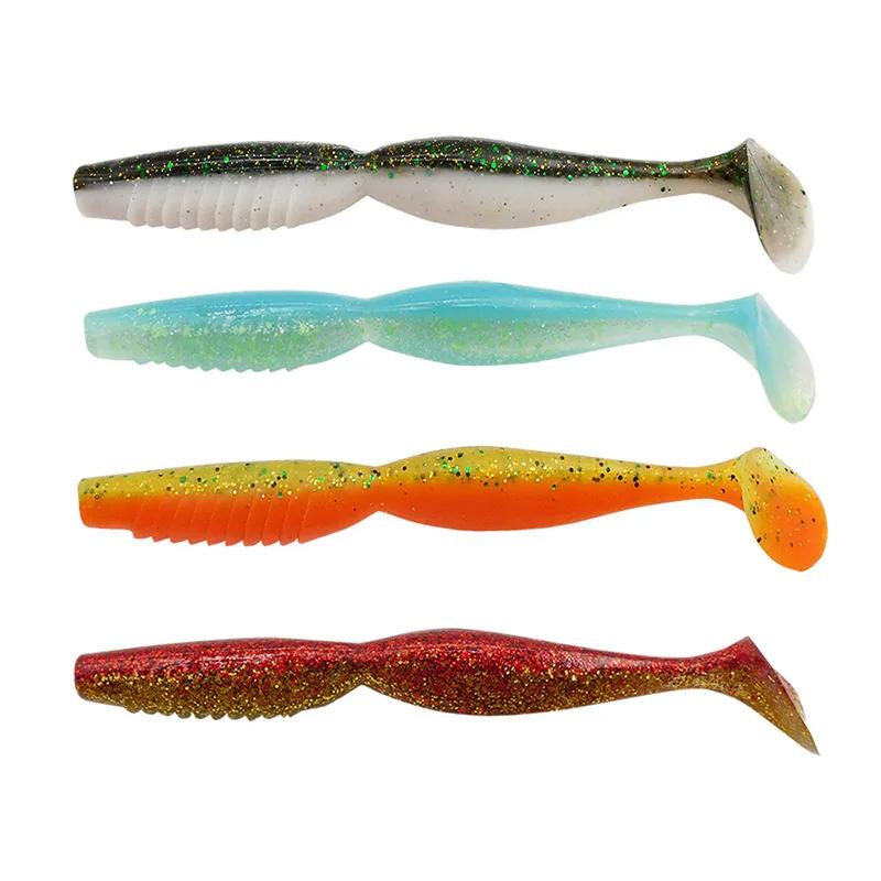 Leurres souples ESFISHING Spiner Shad 100mm/125mm, leurres pour brochet, leurres de pêche au bar, le