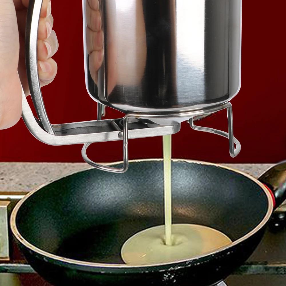 Distributeur de pâte à gâteaux et cupcakes, outil de cuisine, entonnoir à Piston avec Support, distr