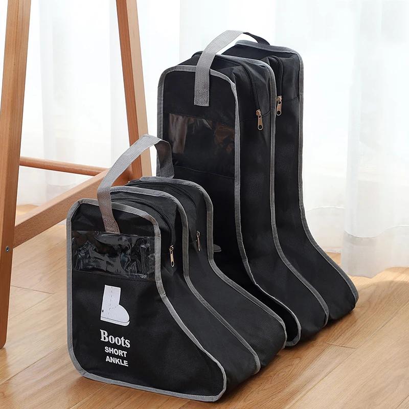 Sacs de rangement pour chaussures, couverture longue pour bottes de pluie, organisateur anti-poussiè