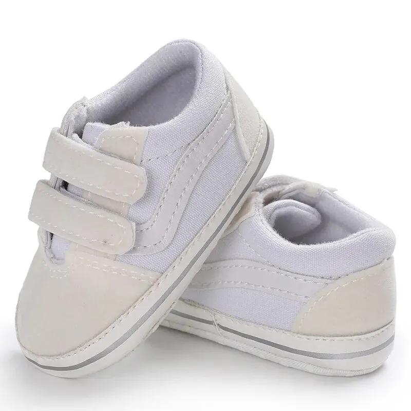 MRovior-Baskets Classiques en Toile pour Bébé Garçon et Fille, Chaussures Décontractées, Anti-ALD, S