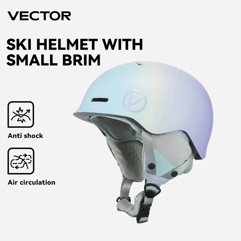 VECTOR Ski – casque de Snowboard moulé intégralement pour moto, amovible, pour mari, femme et enfant