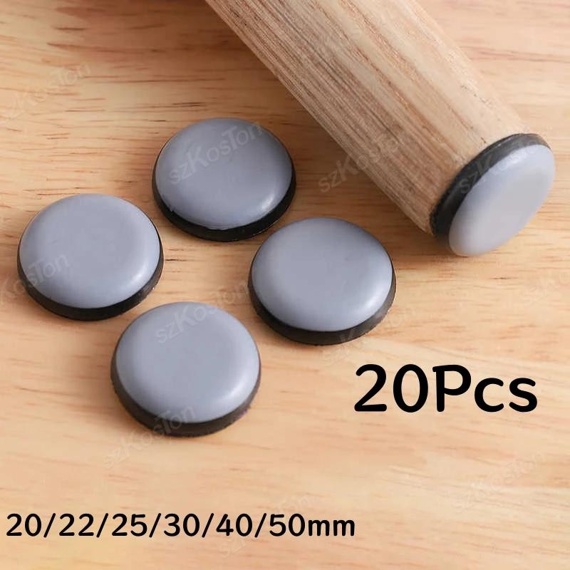 Coussinets coulissants pour meubles, 20 pièces, bloc coulissant pour pieds de Table et de chaise, an