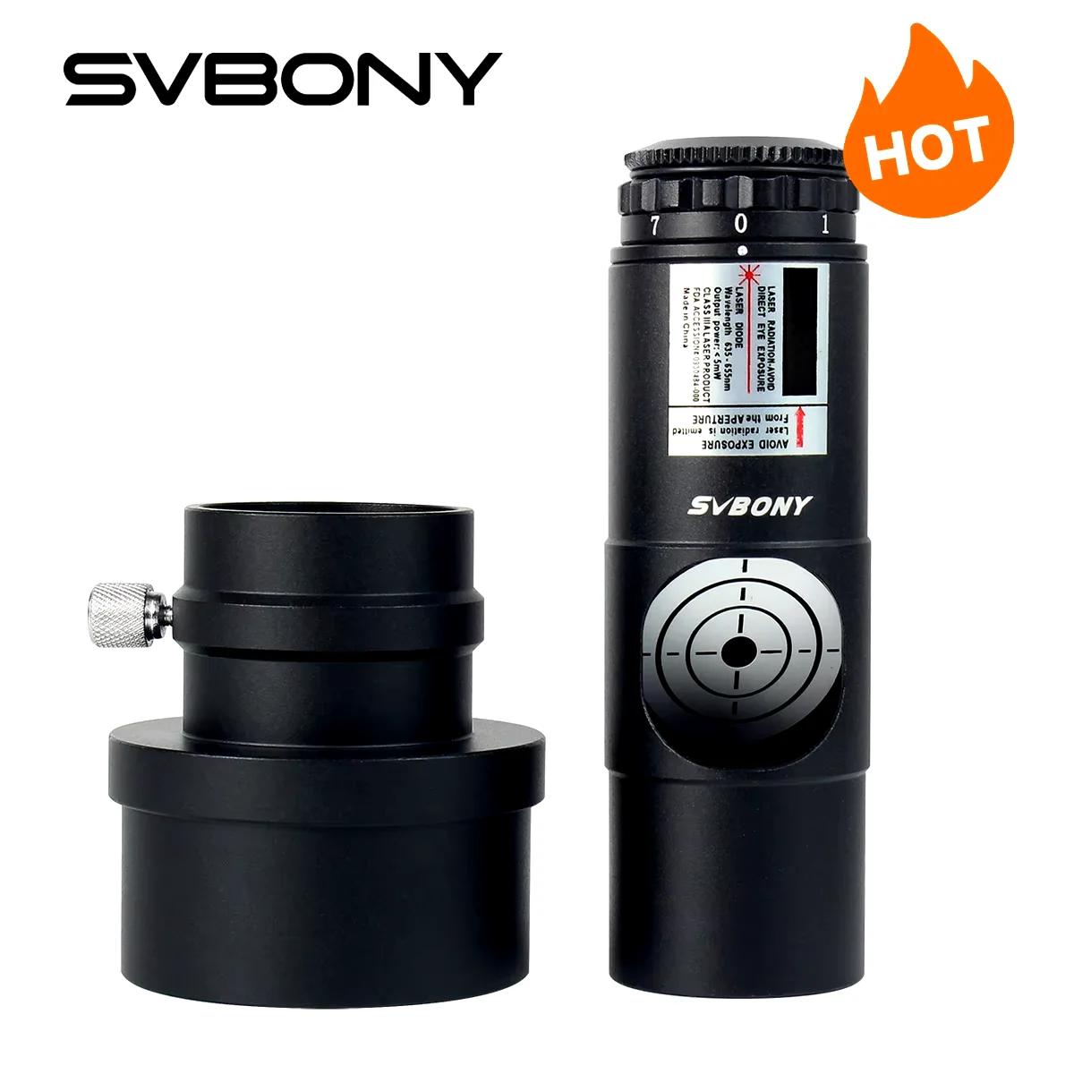 Collimateur télescope SVBONY 1.25" 2" adaptateur pour astrophotographie newtonien 7 niveaux luminosité