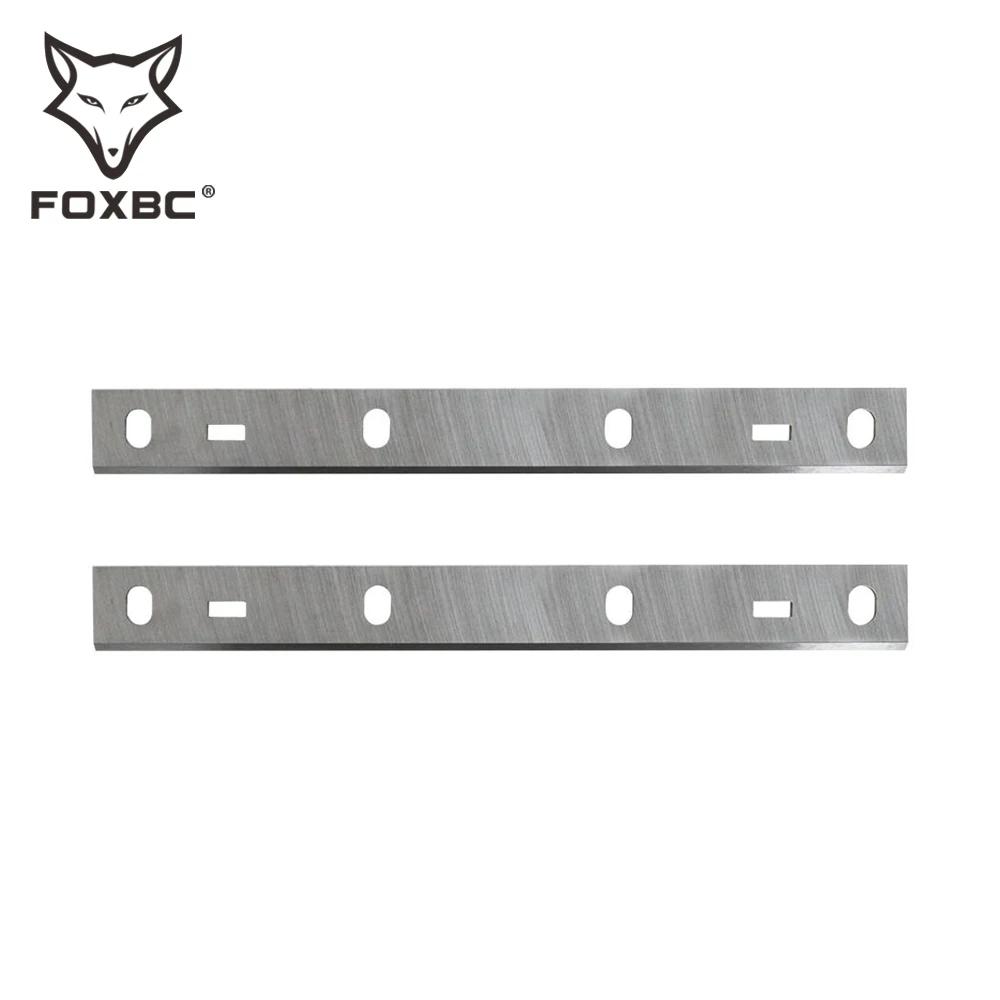 FOXBC – lames de raboteuse, 210x22x1.8mm, HSS, outils de coupe pour rabotteuse de bois, 8 pouces, po
