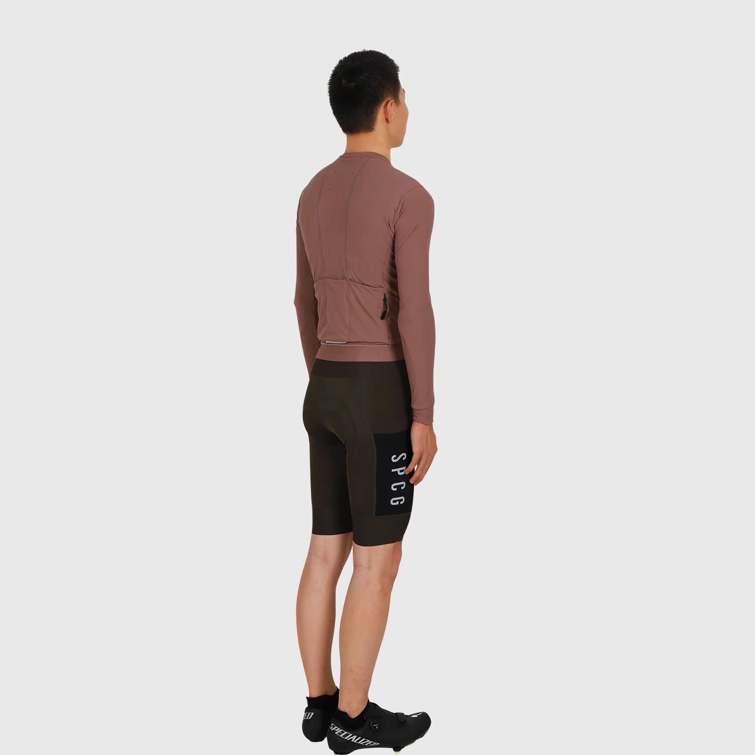 SPEXCEL-Maillot de Cyclisme PRO AERO à Manches sulf, Coupe Lase, Tissu Respirant Udissolvant 50 +, É