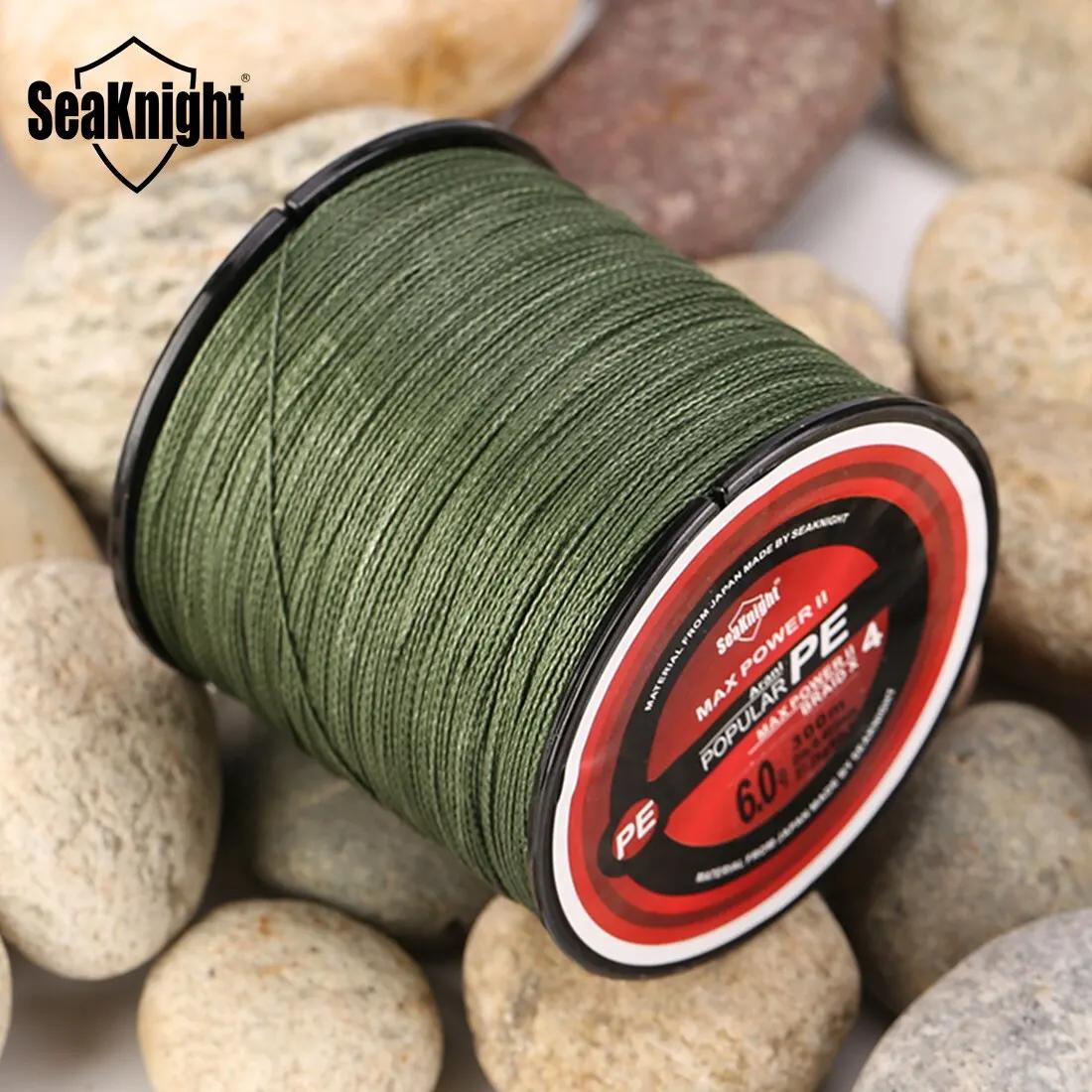 SeaKnight TriPoseidon Série 4 Brins Multifilament Ligne De Pêche 300M PE Ligne Tressée Lisse Carpe P